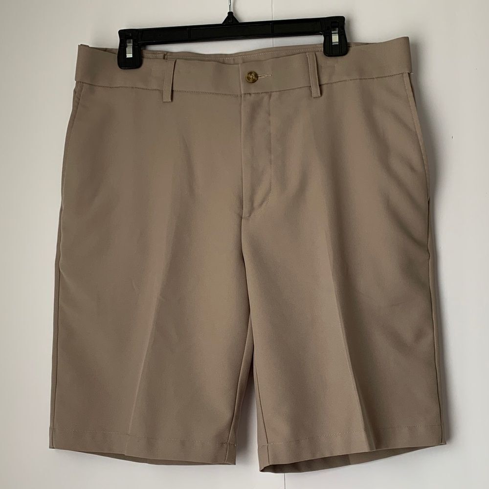 Grand Slam Performance Classic Tan Men's Shorts Size 34